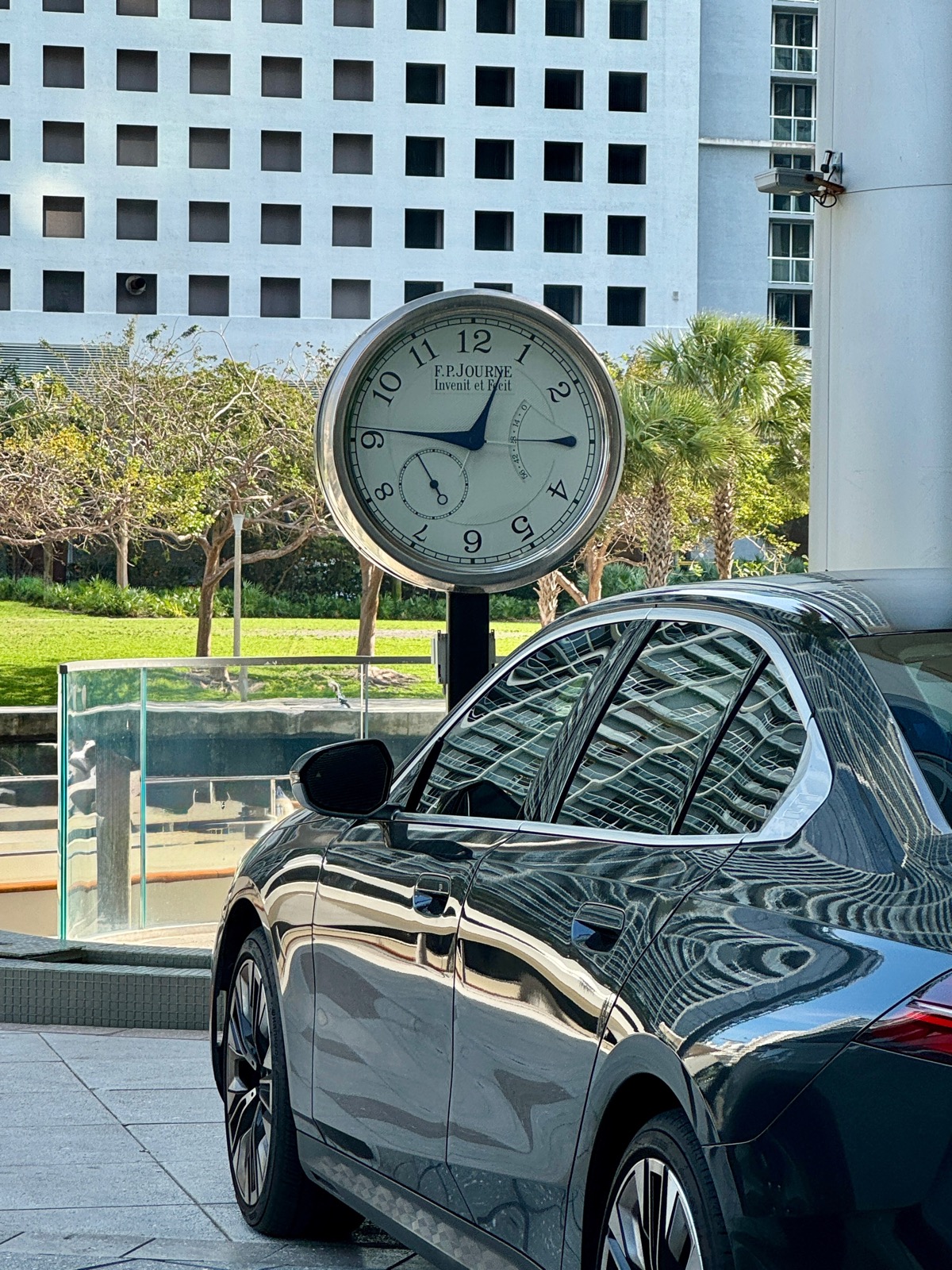 Clock in Miami, Florida, USA