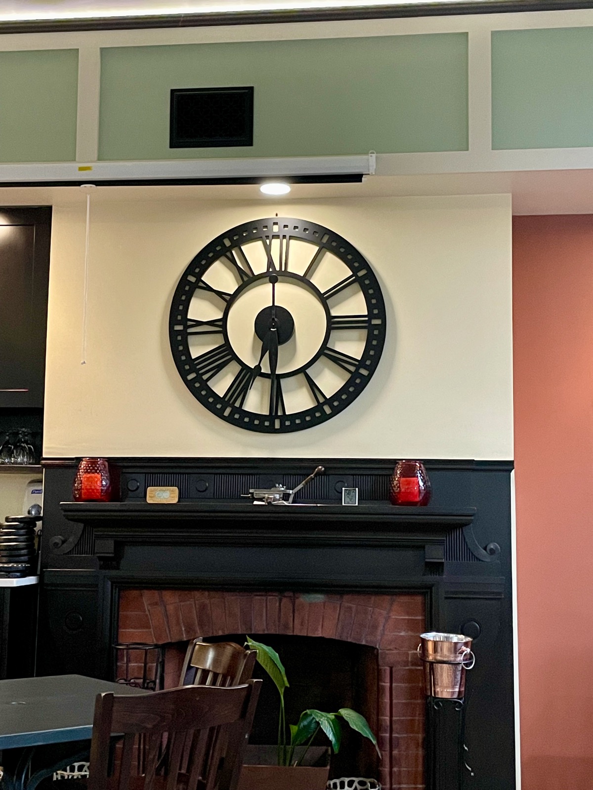 Clock in Waltham, Massachusetts, USA