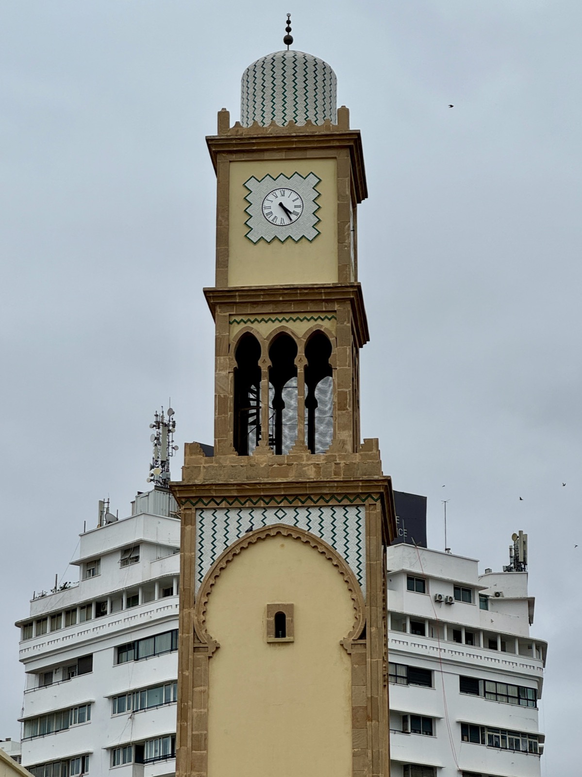 Clock in Casablanca, Morocco