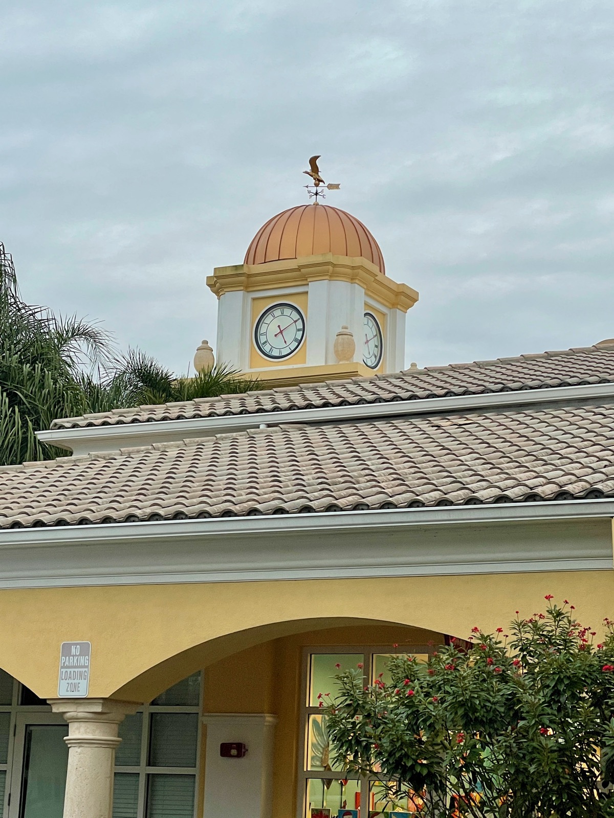 Clock in Orlando, Florida, USA