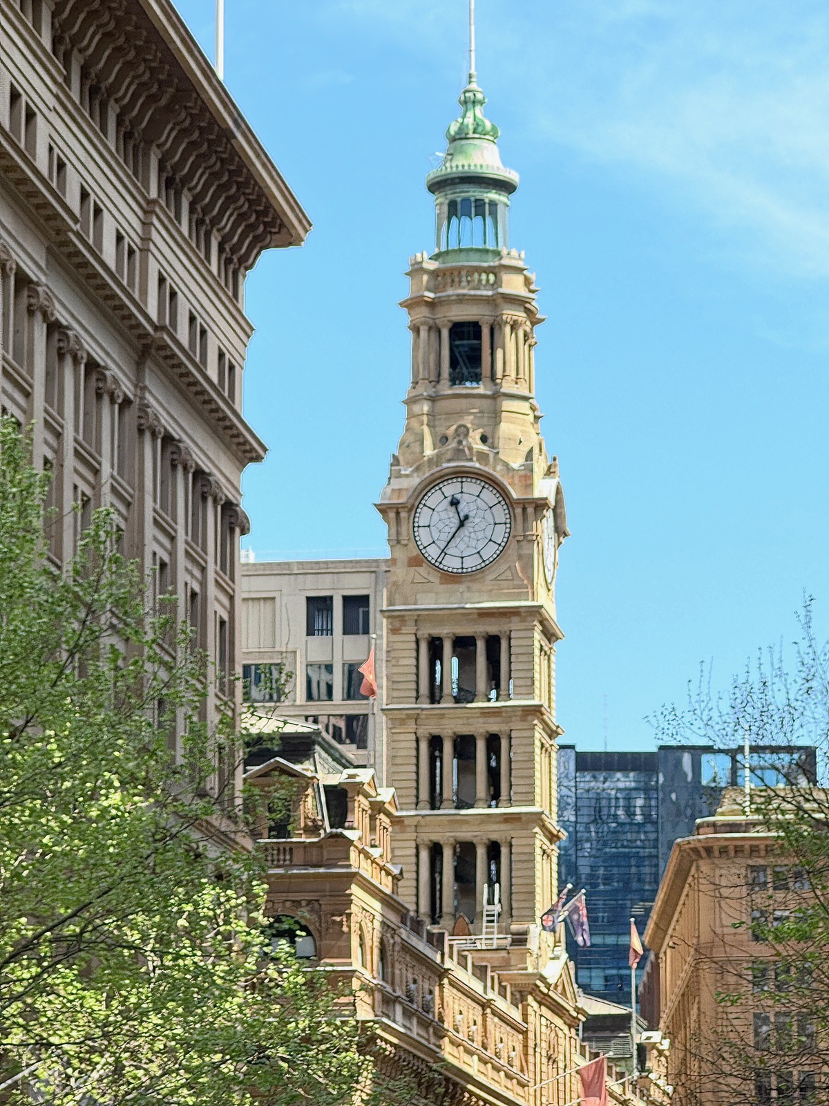 Clock in Sydney, Australia