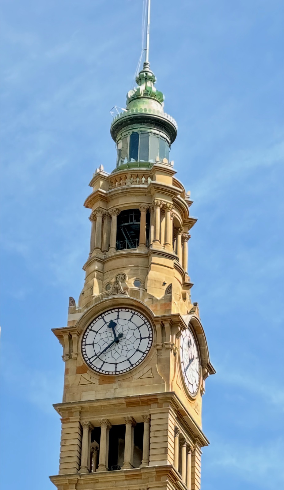 Clock in Sydney, Australia