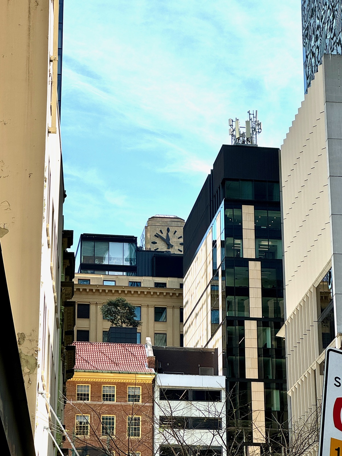 Clock in Sydney, Australia