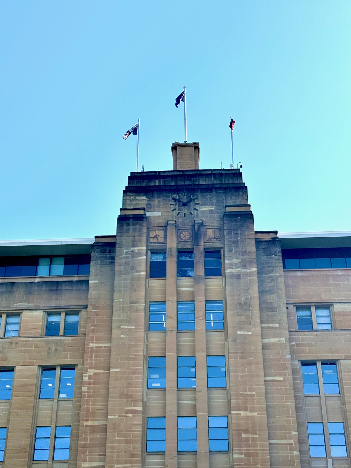 Clock in Sydney, Australia