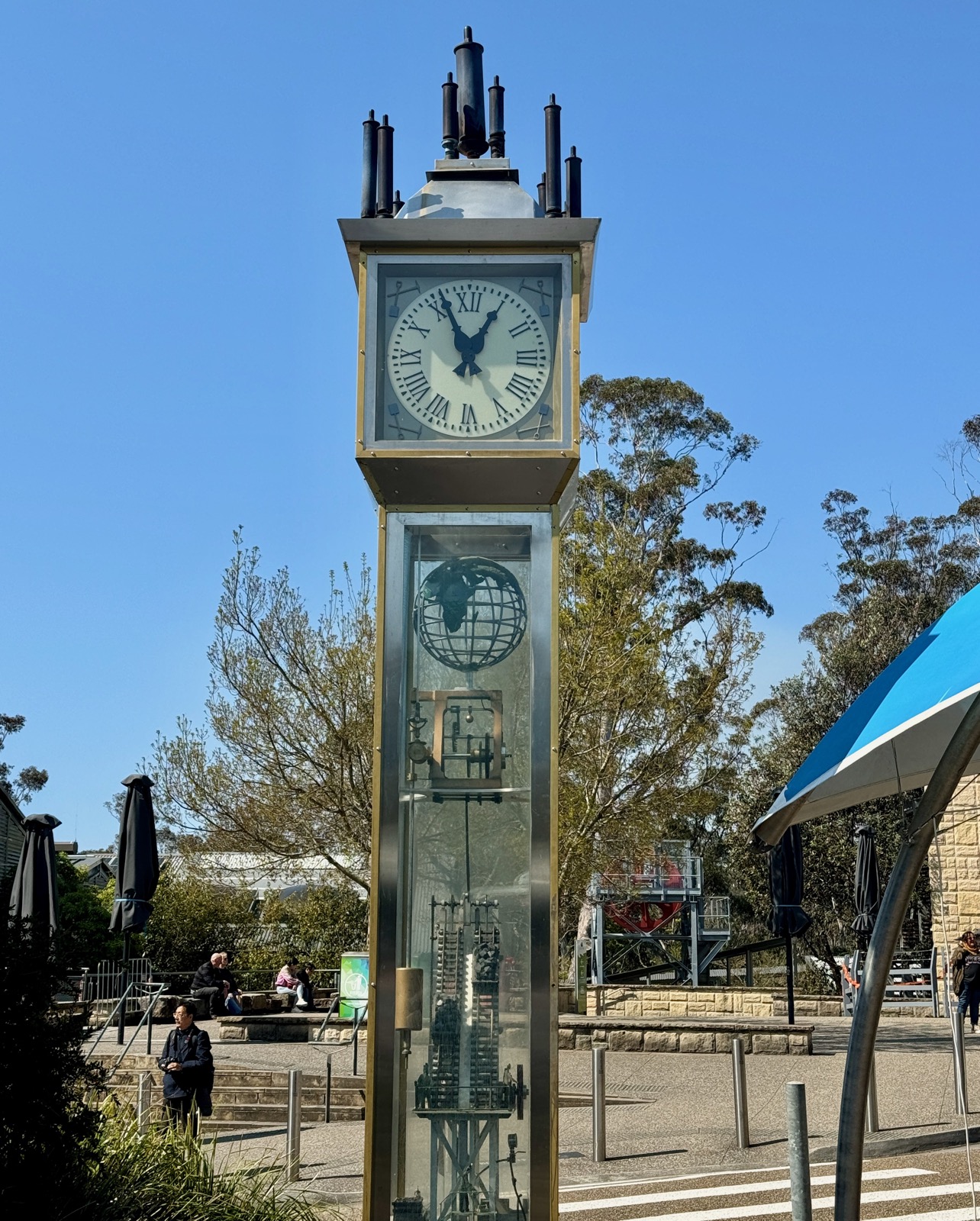 Clock in Katoomba, Australia