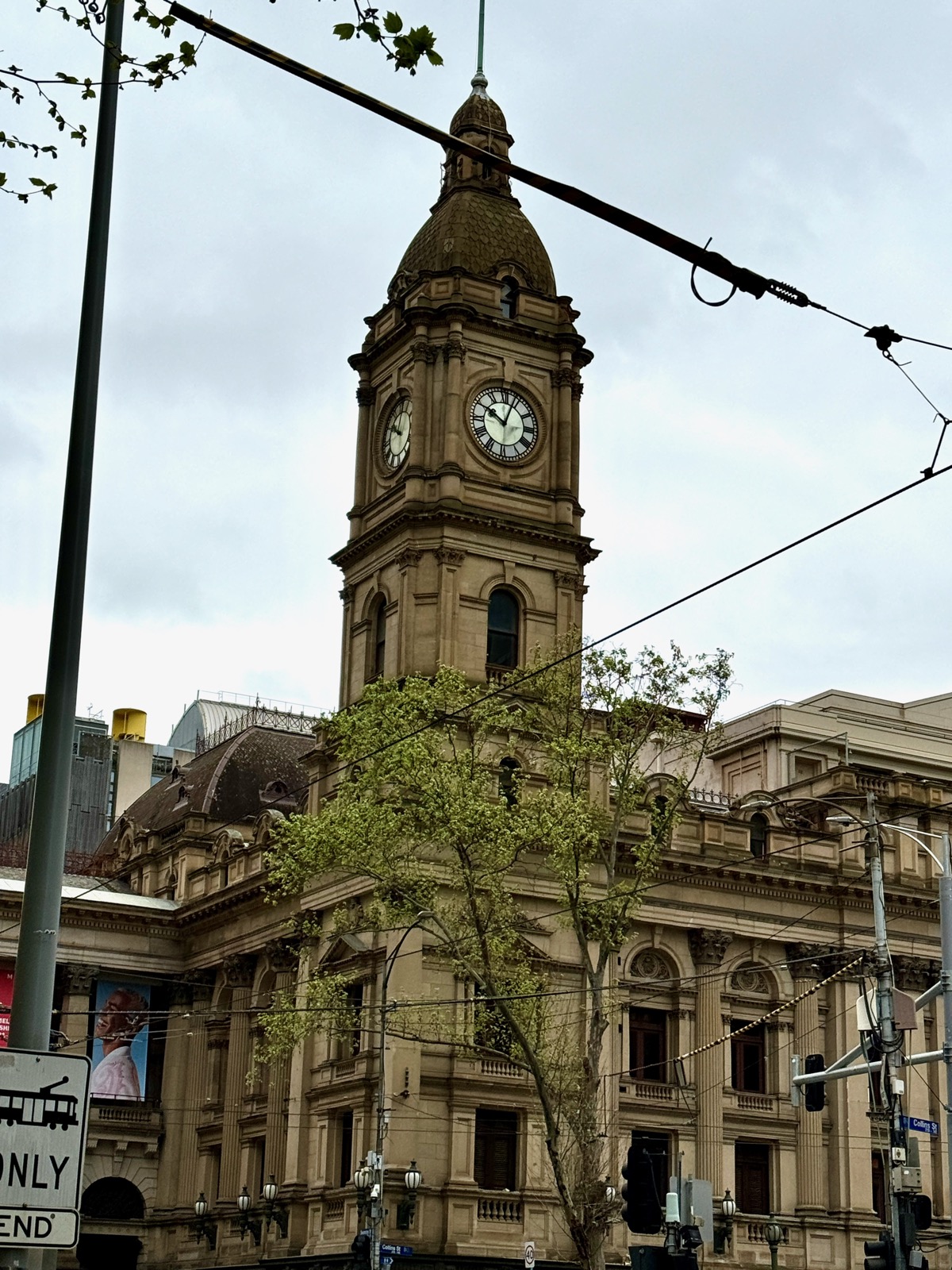 Clock in Melbourne, Australia