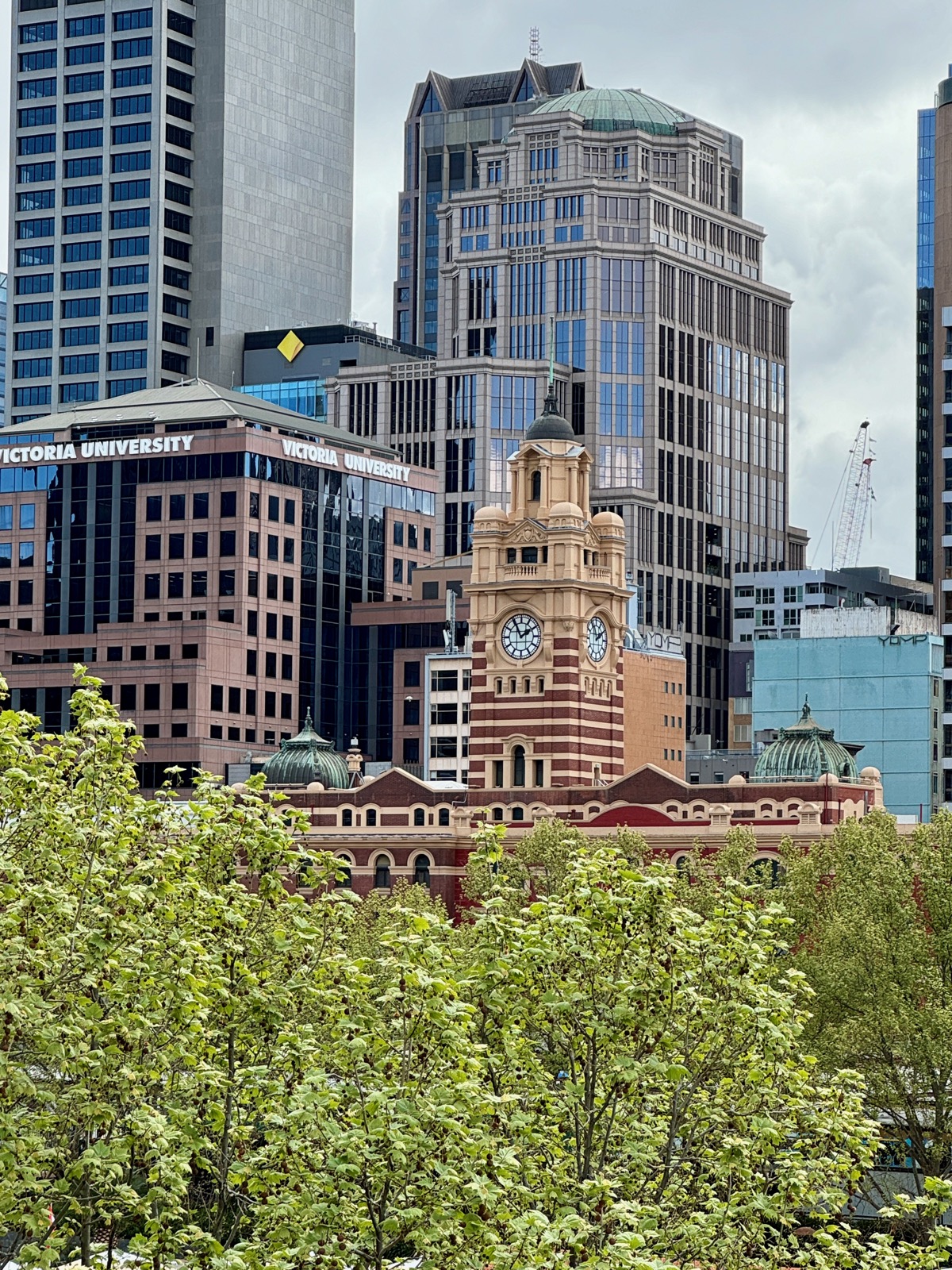 Clock in Melbourne, Australia