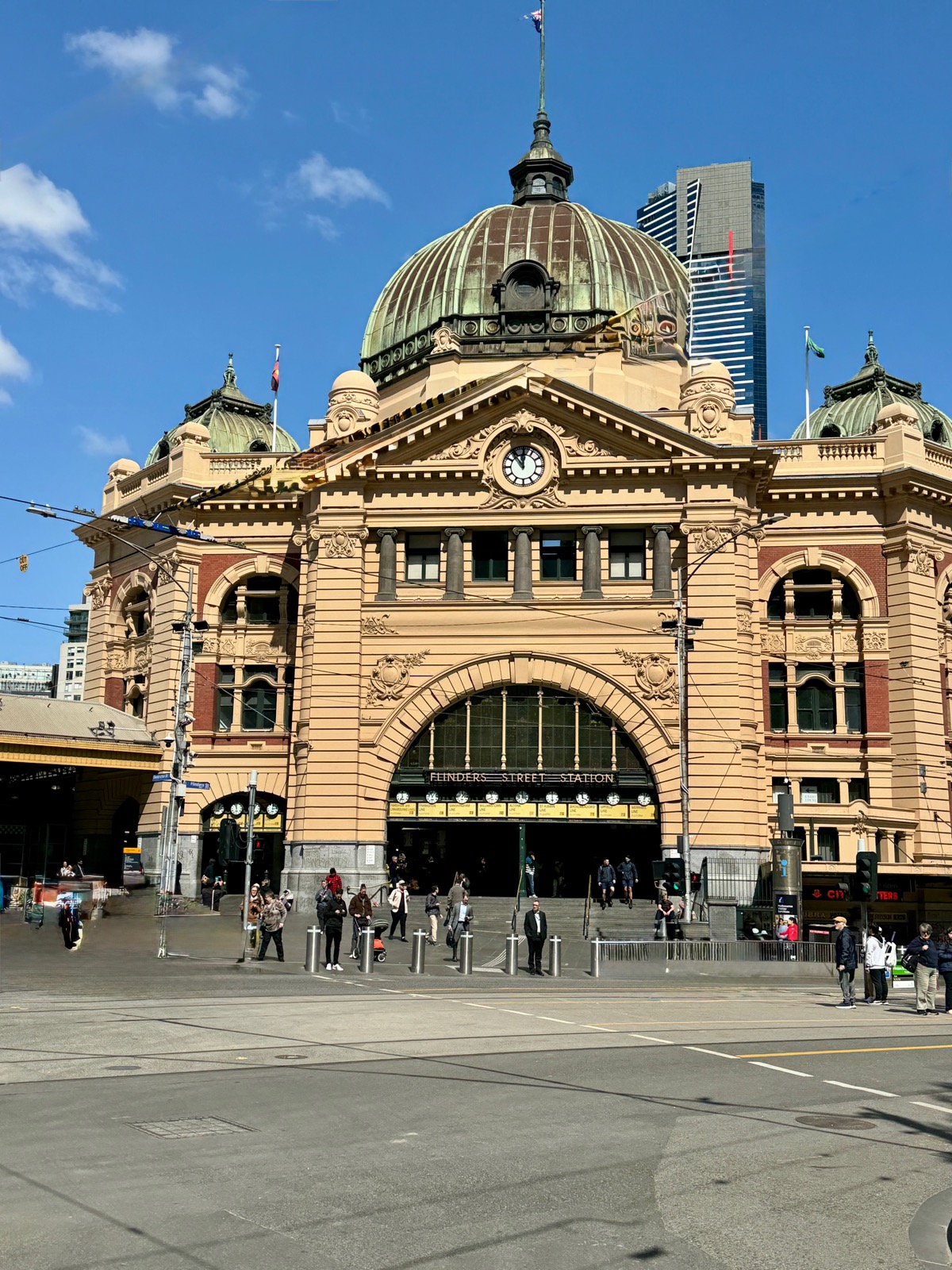 Clock in Melbourne, Australia