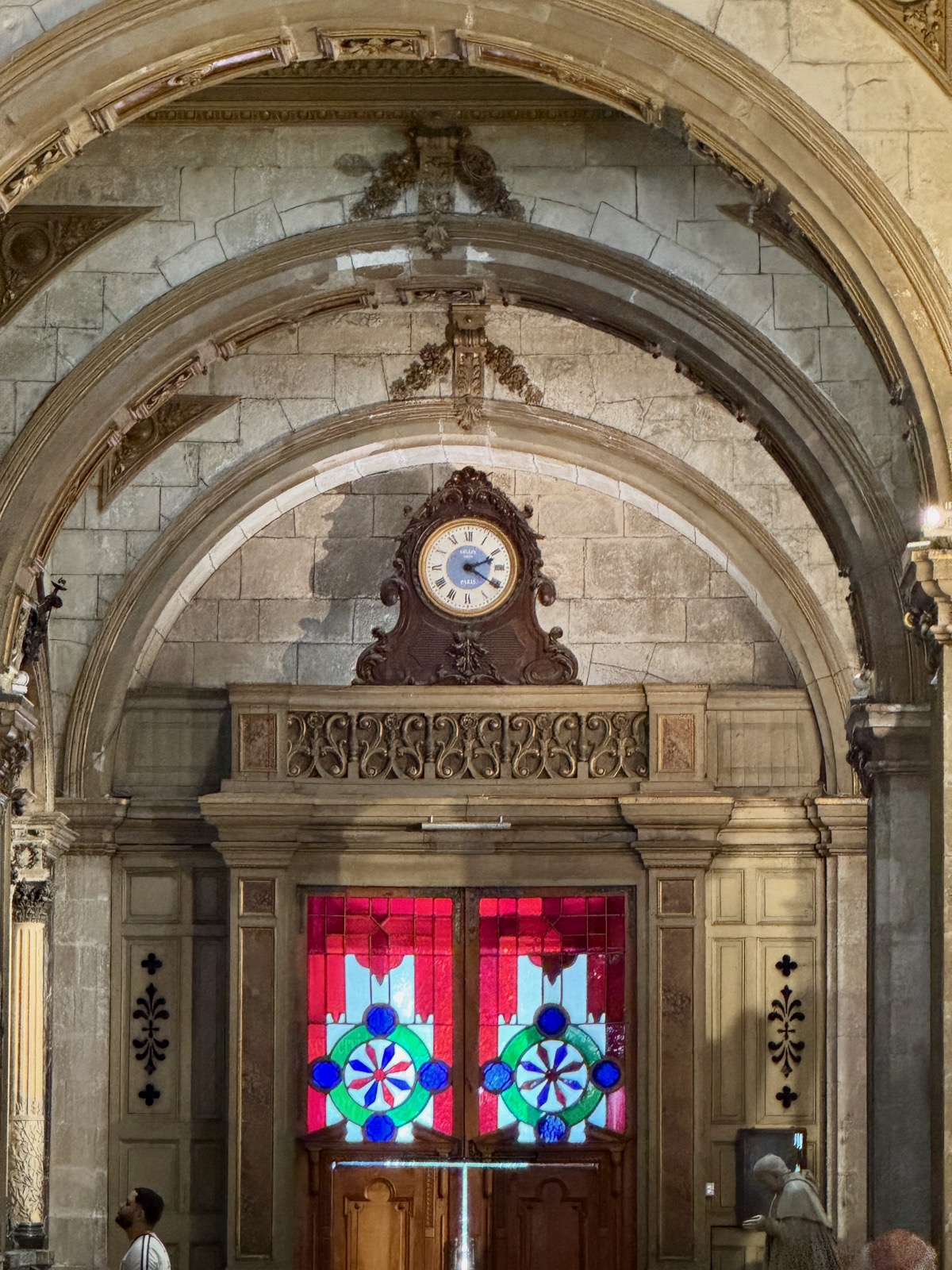 Clock in Santiago, Chile