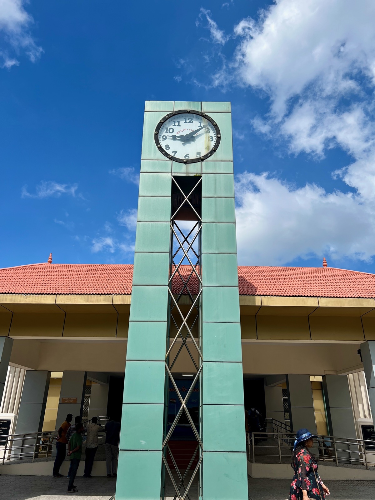 Clock in Port Blair, India