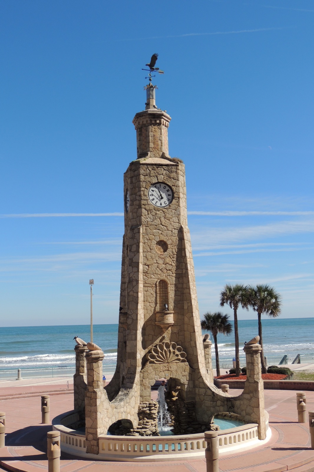 Clock in Daytona Beach, Florida, USA