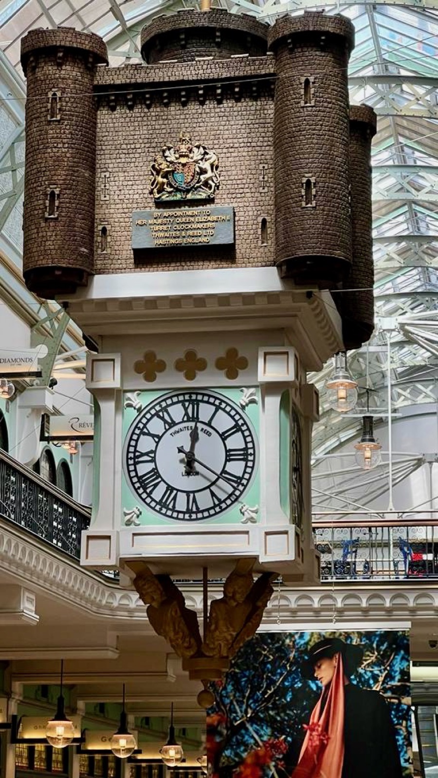 Clock in Melbourne, Australia