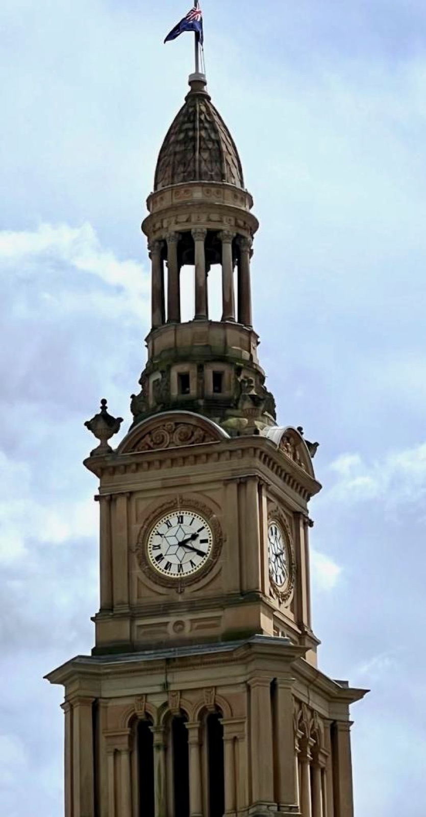 Clock in Sydney, Australia