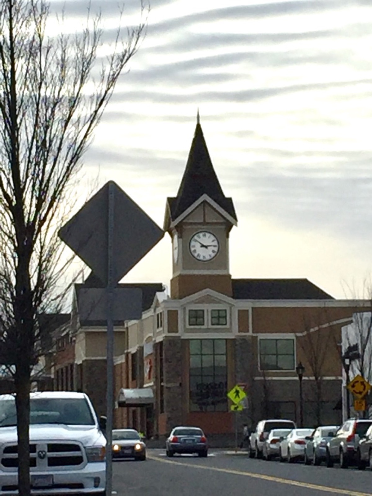 Clock in Wolfeboro, New Hampshire, USA