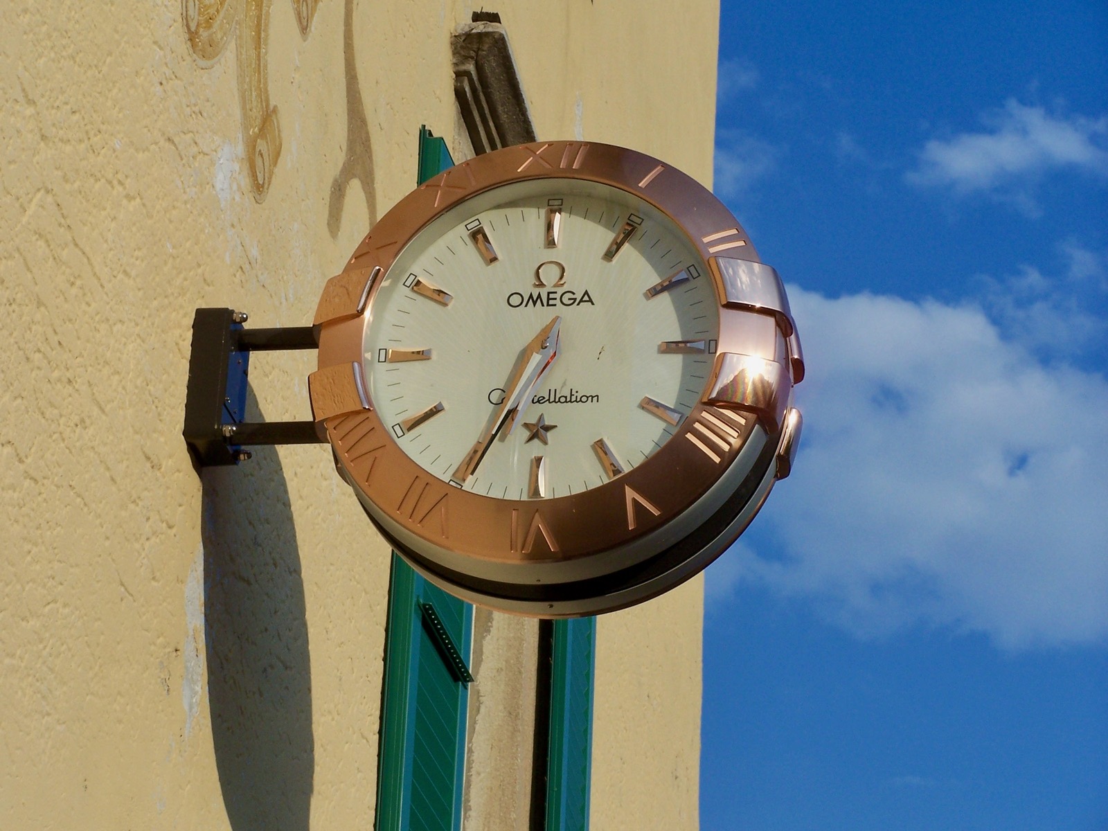 Clock in Ascona, Switzerland