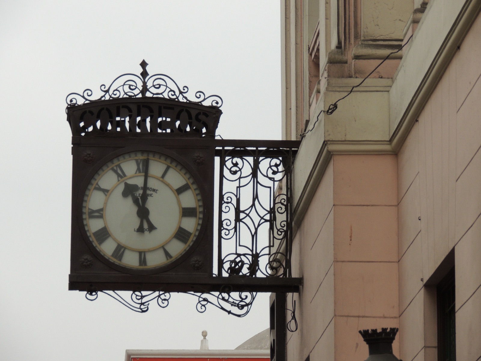 Clock in Lima, Peru