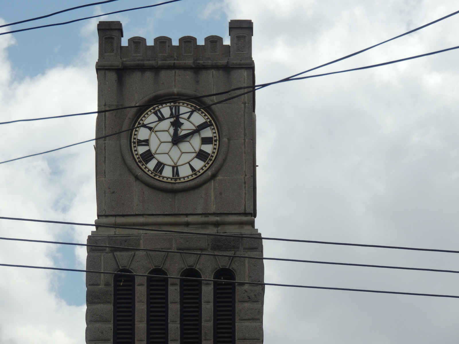 Clock in La Paz, Bolivia