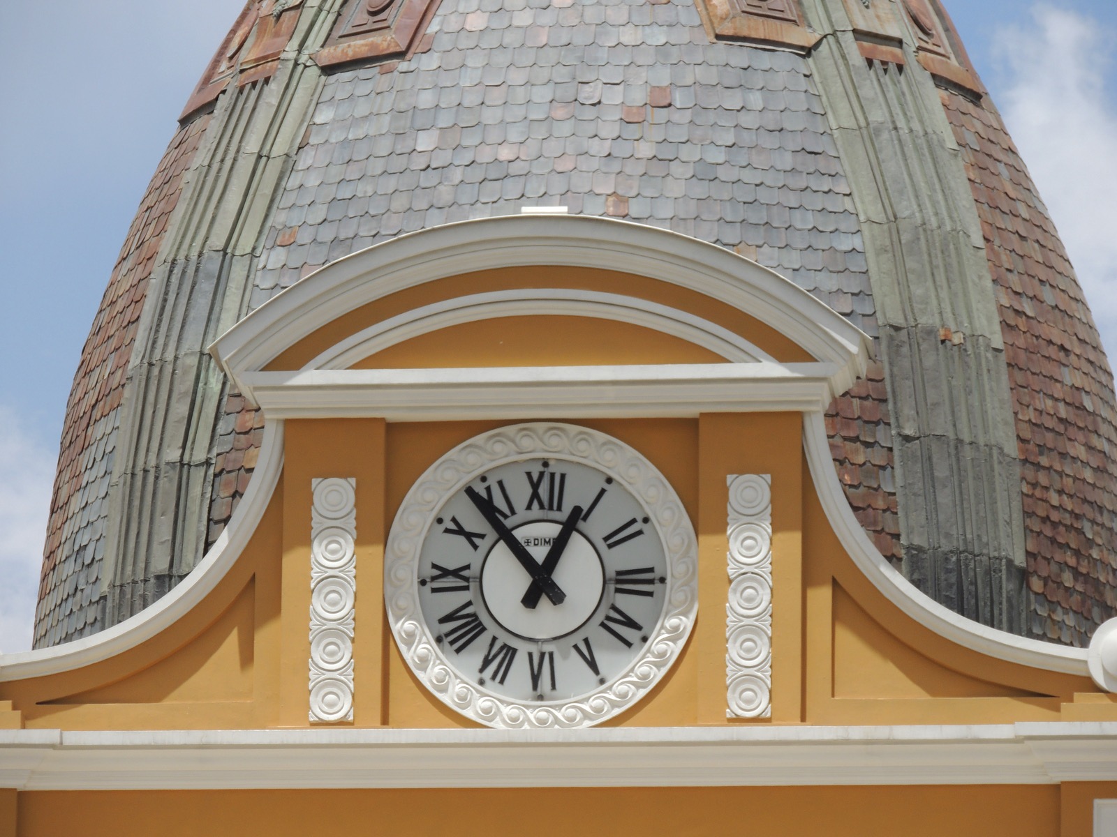 Clock in La Paz, Bolivia