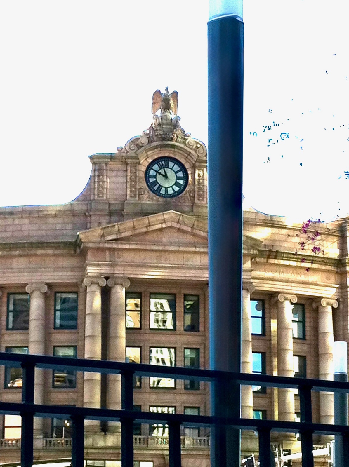 Clock in Boston, Massachusetts, USA