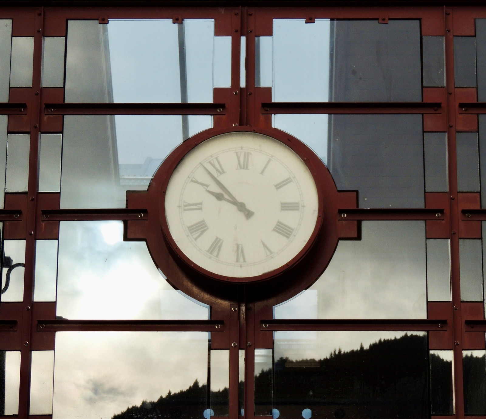 Clock in Queenstown, New Zealand