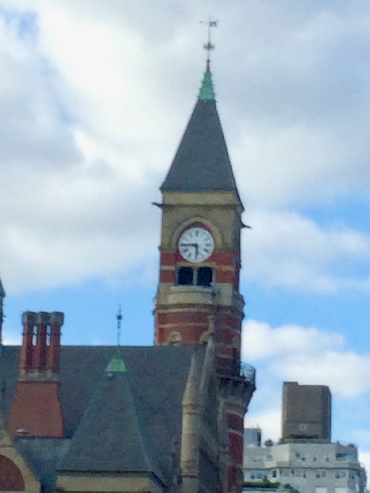 Clock in New York, New York, USA
