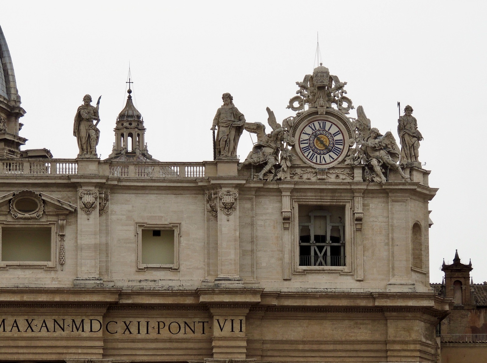 Clock in Vatican City, Vatican City