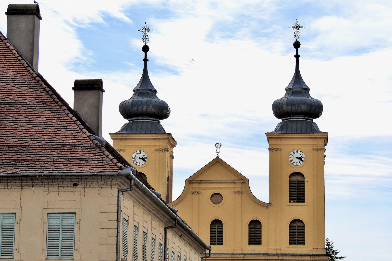 Clock in Osijek, Croatia