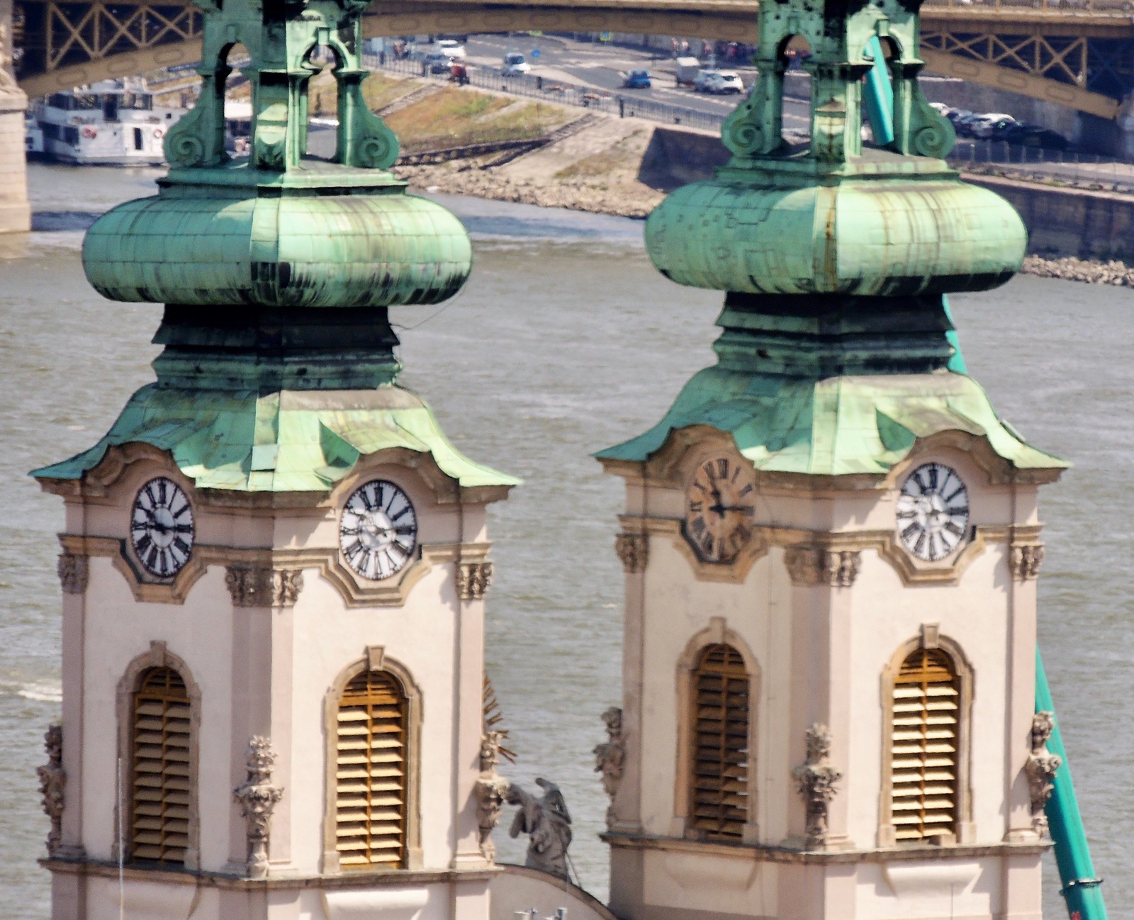 Clock in Budapest, Hungary