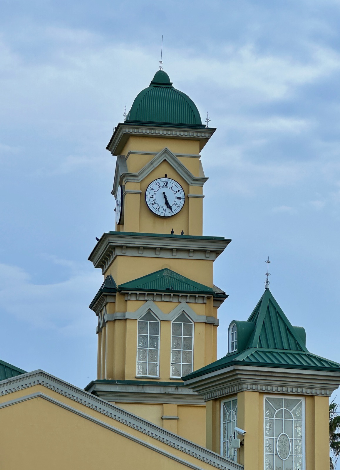Clock in Johannesburg, South Africa