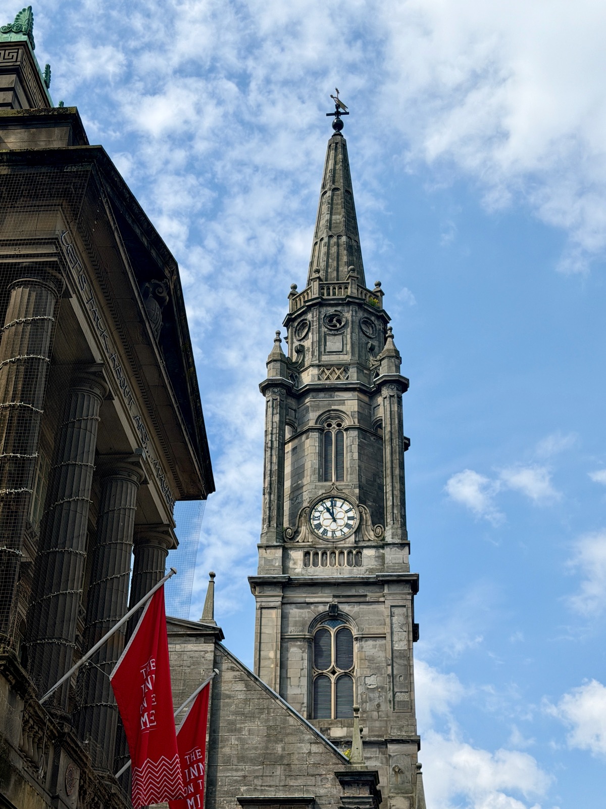 Clock in Edinburgh, United Kingdom