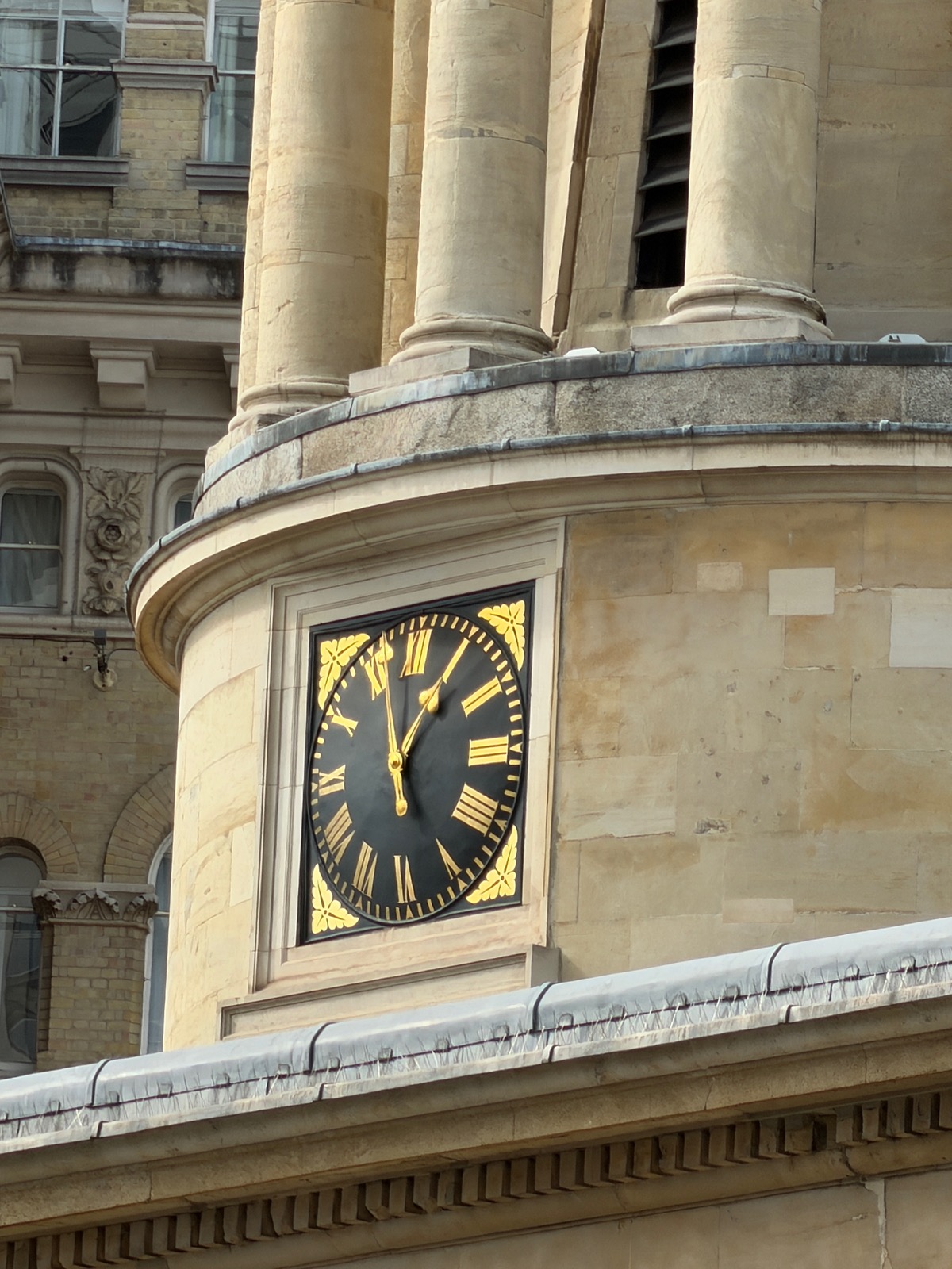 Clock in London, United Kingdom