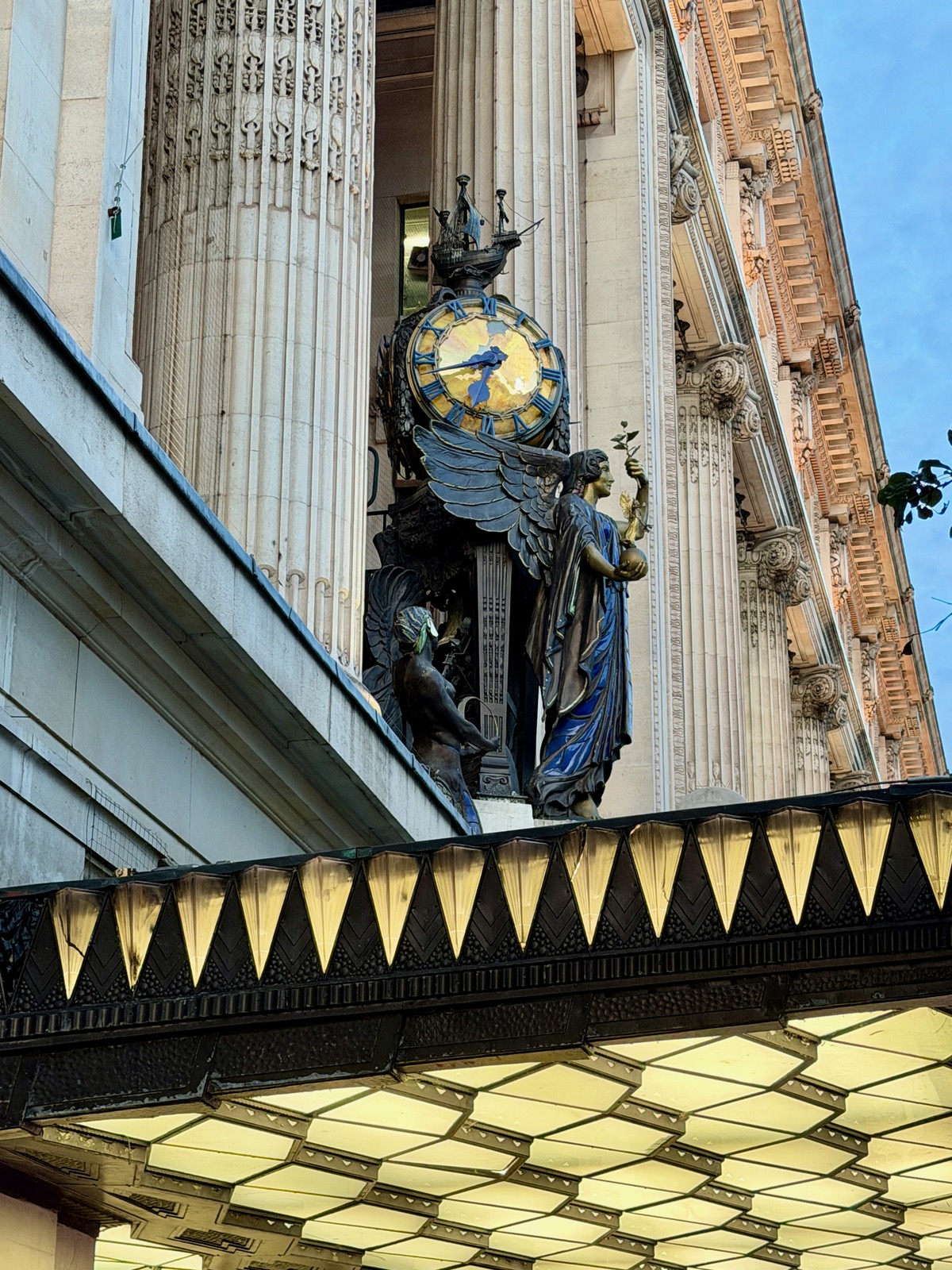 Clock in London, United Kingdom