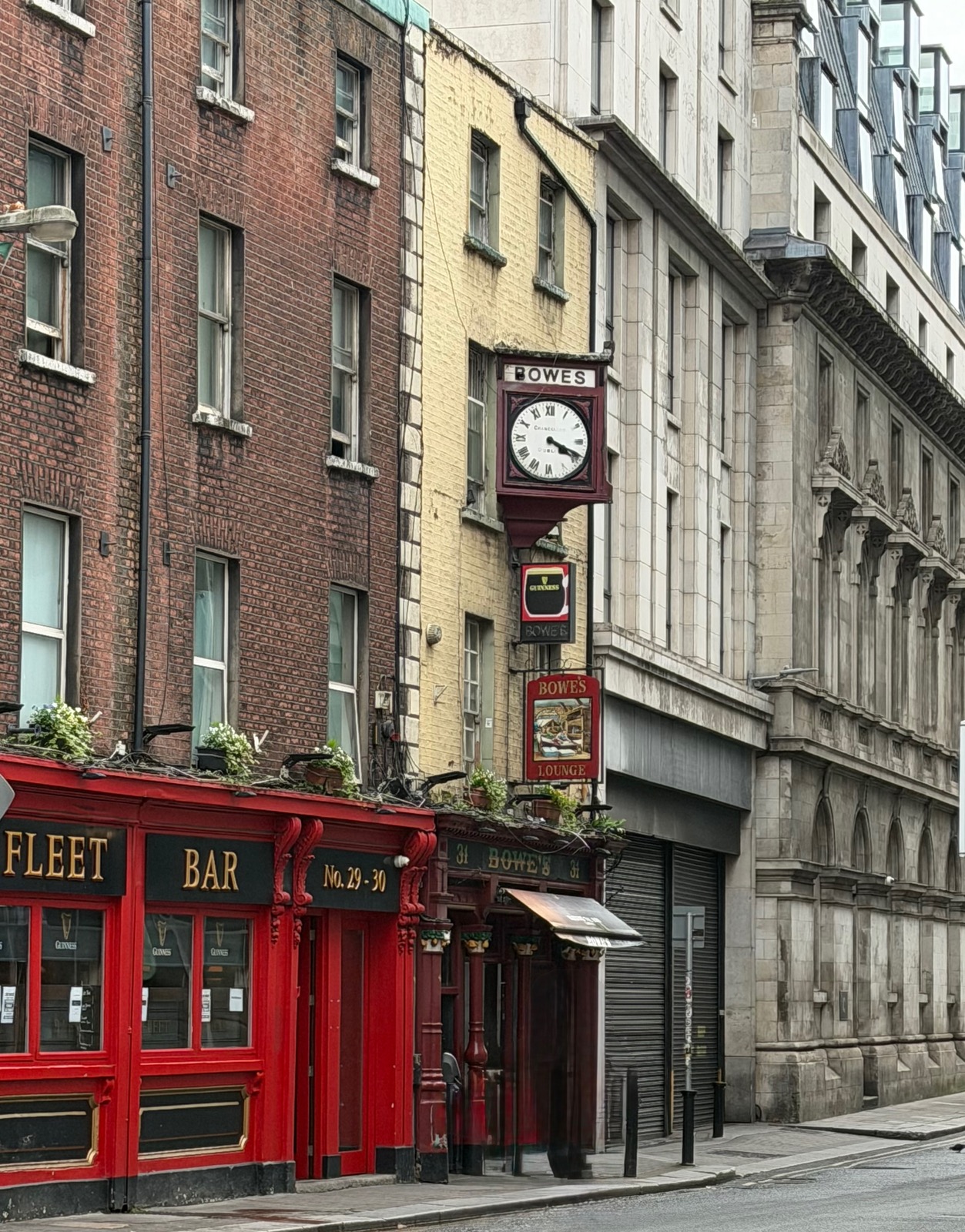 Clock in Dublin, Ireland