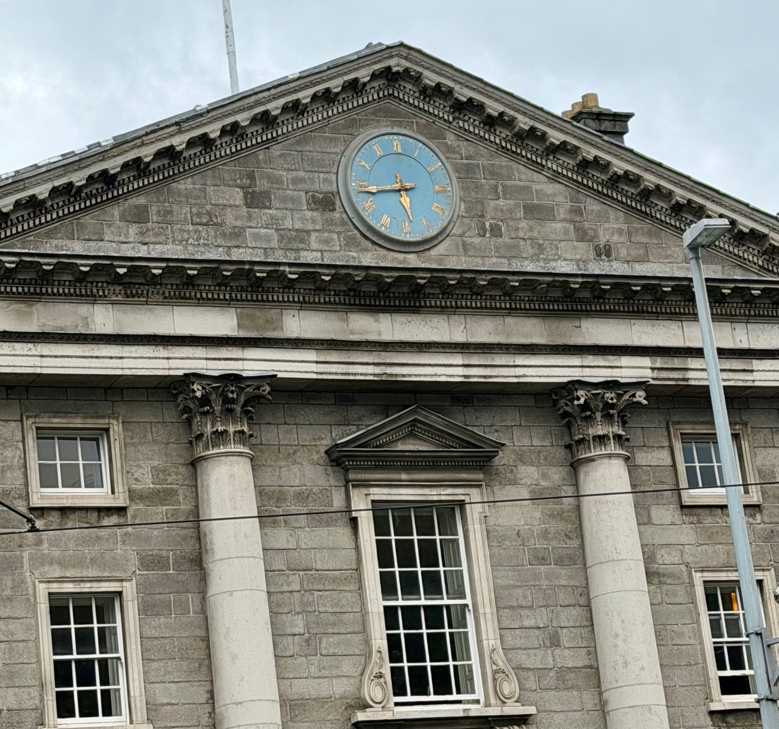 Clock in Dublin, Ireland