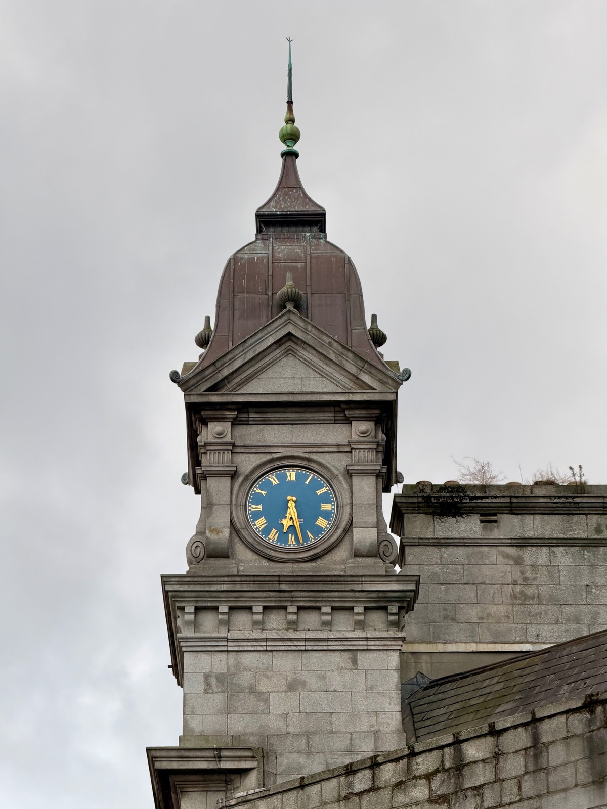Clock in Dublin, Ireland