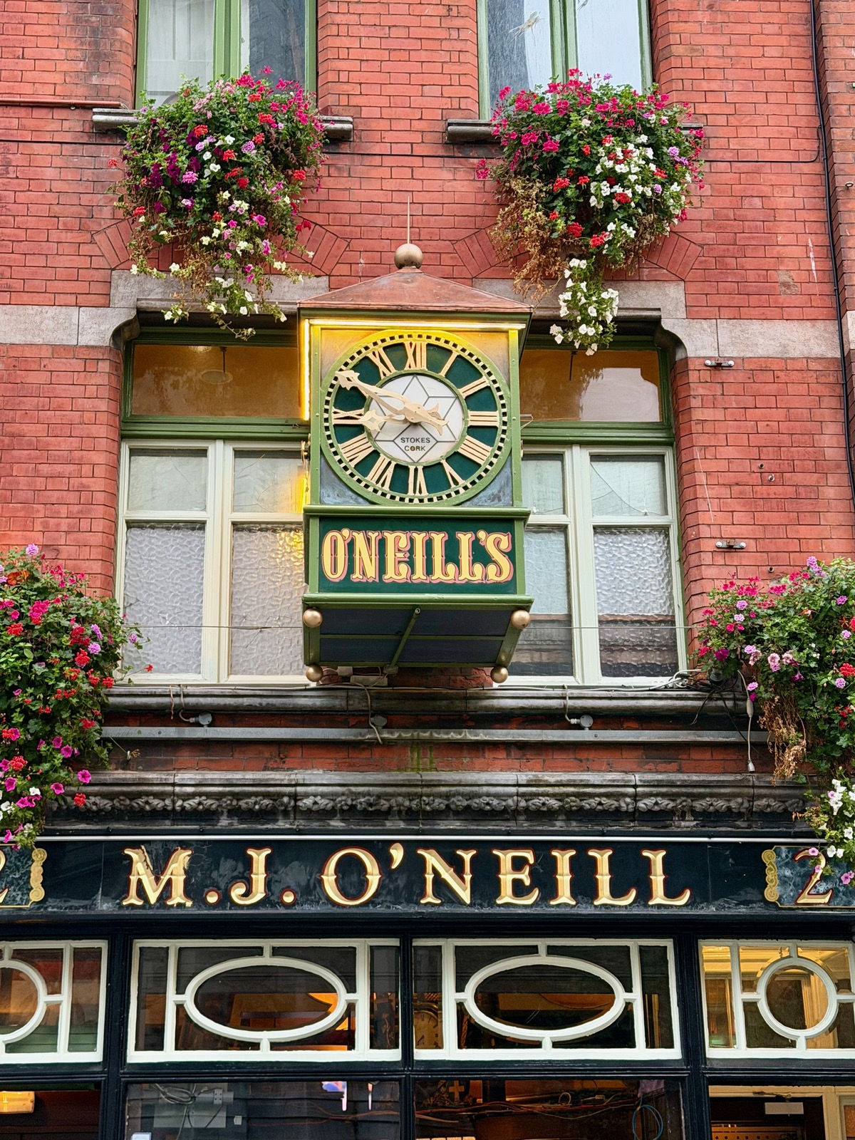 Clock in Dublin, Ireland