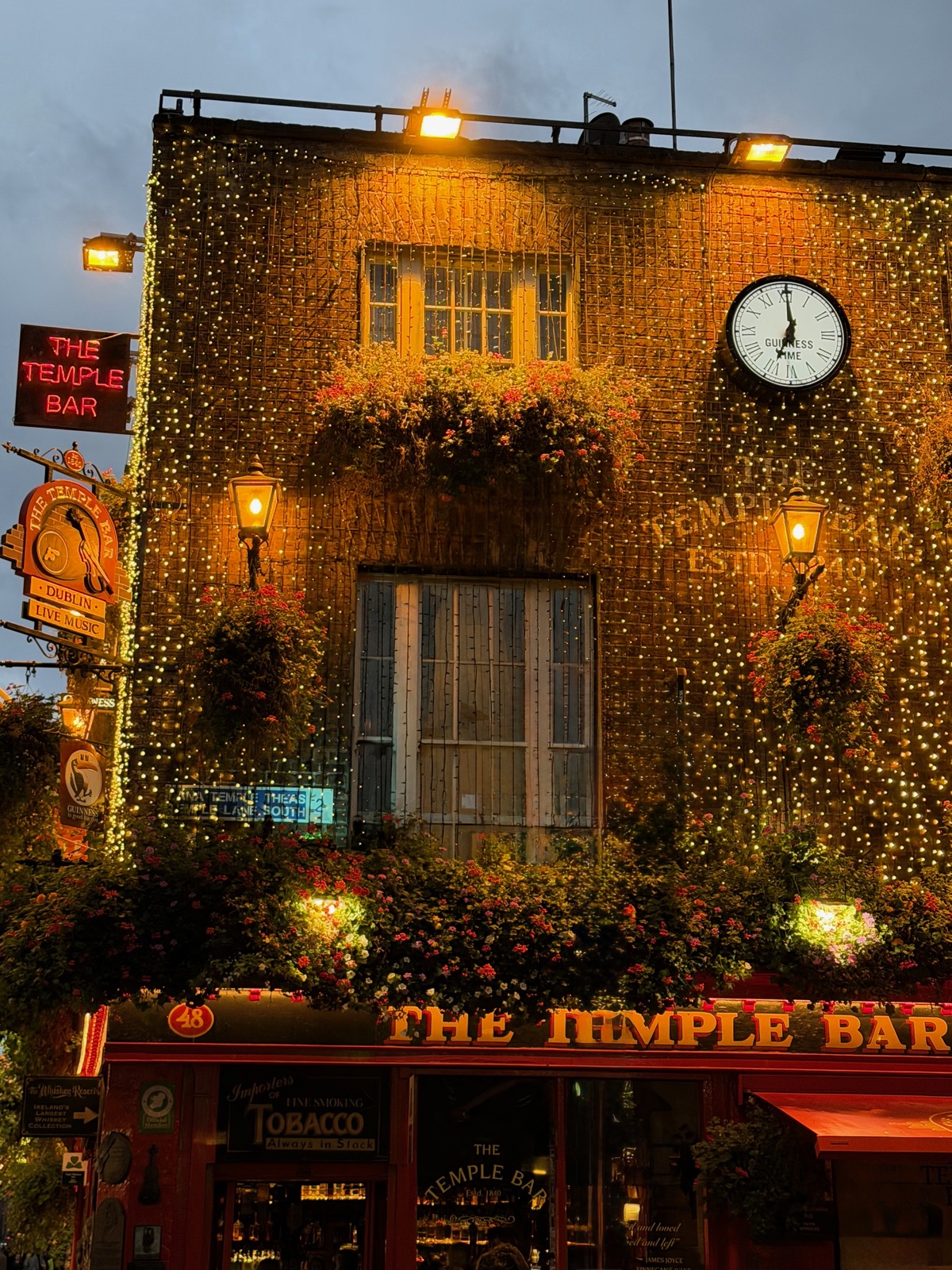 Clock in Dublin, Ireland
