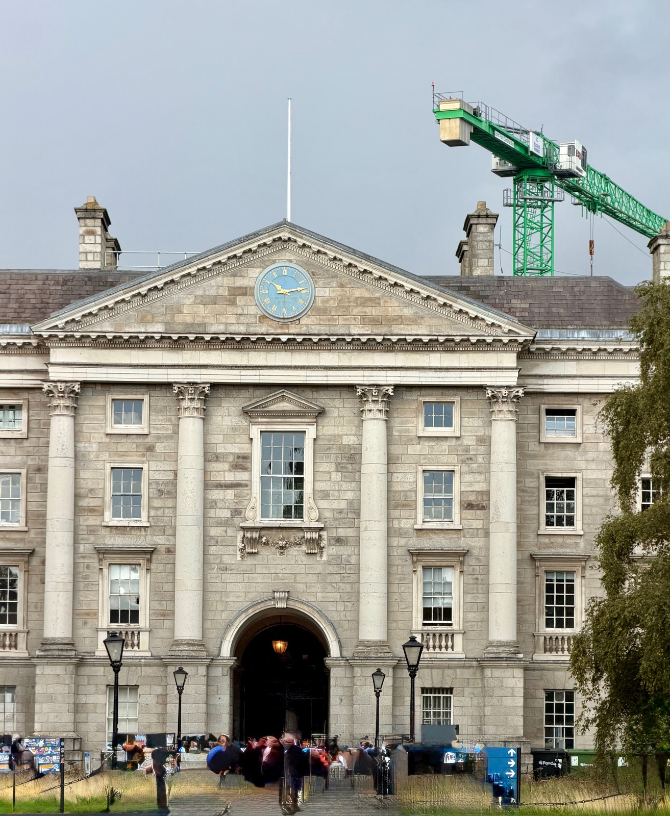 Clock in Dublin, Ireland