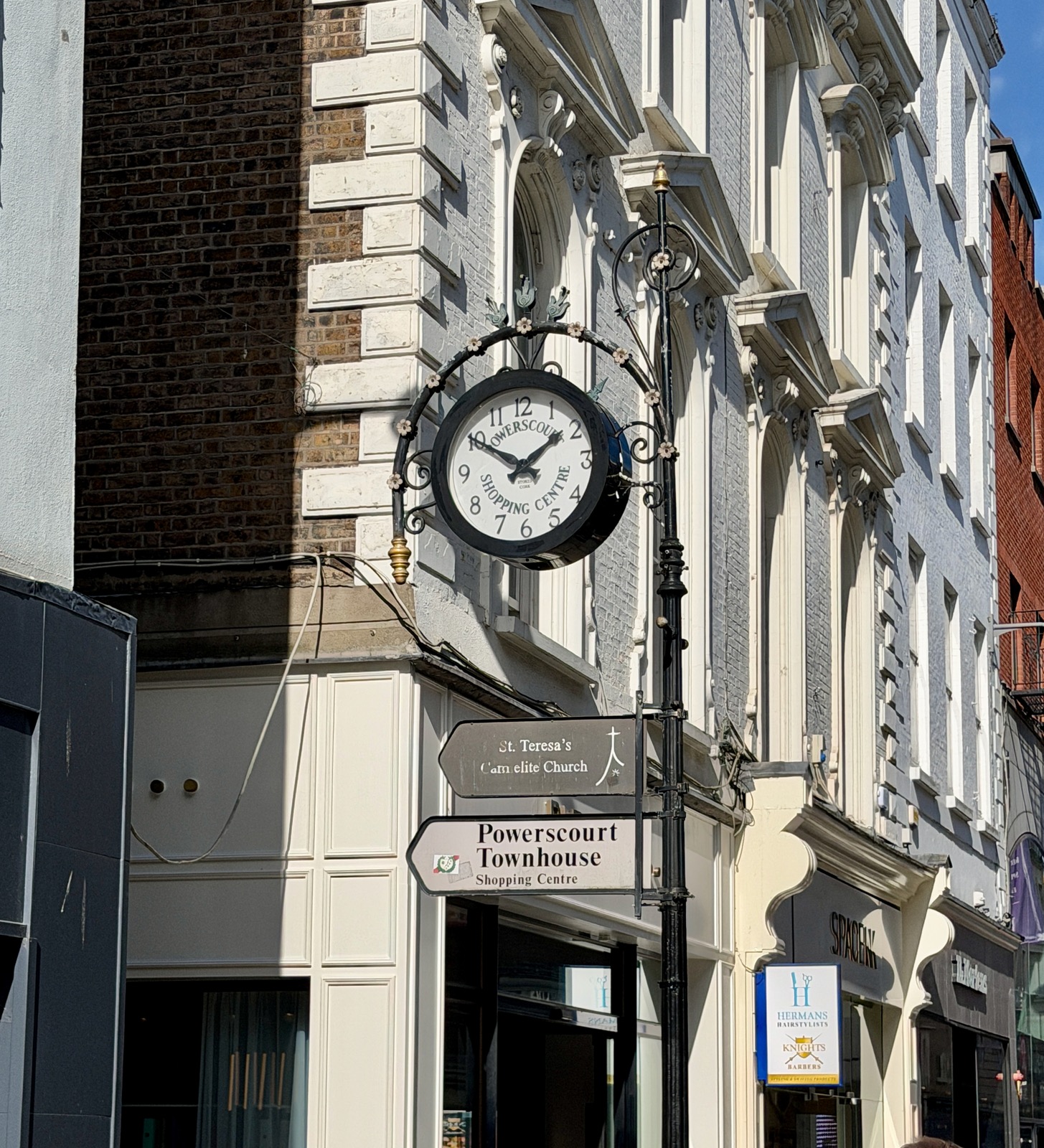 Clock in Dublin, Ireland