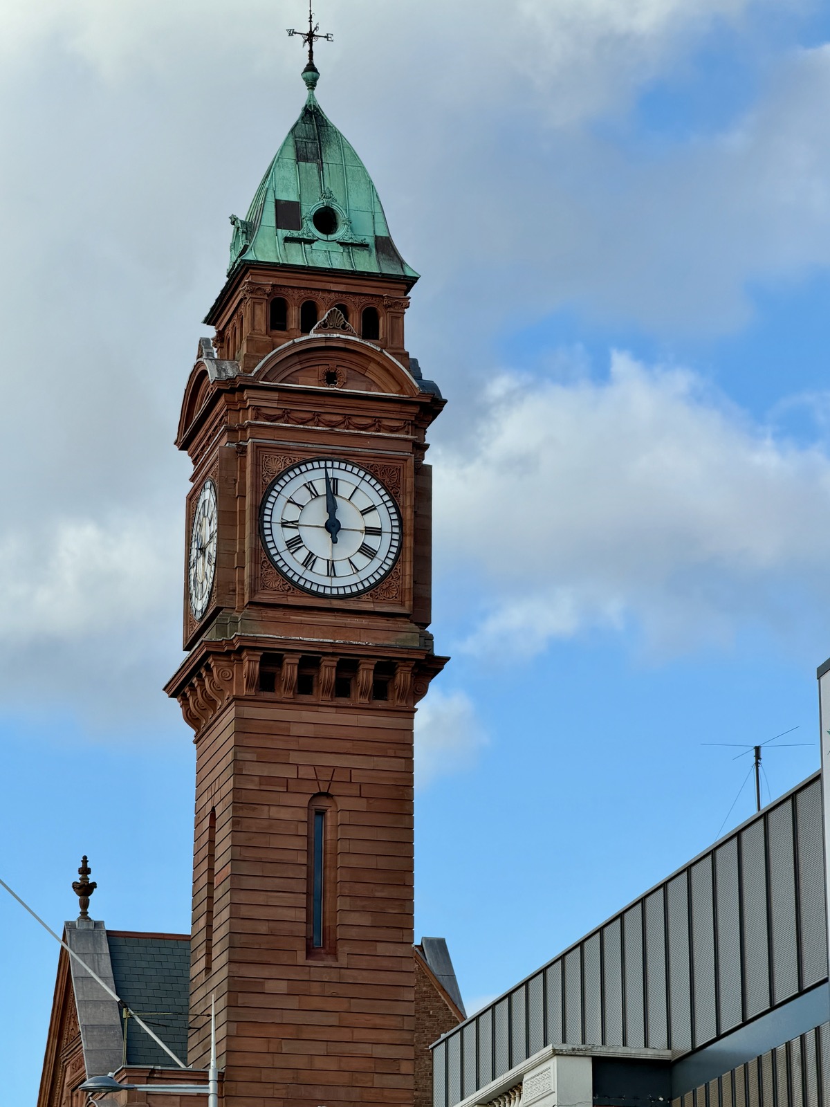 Clock in Dublin, Ireland