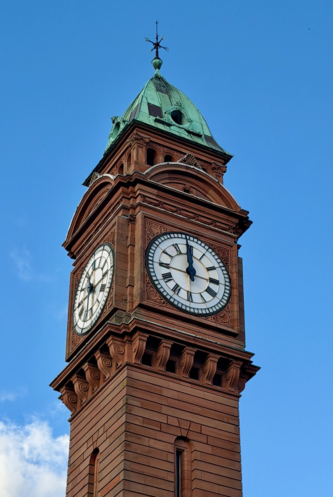 Clock in Dublin, Ireland