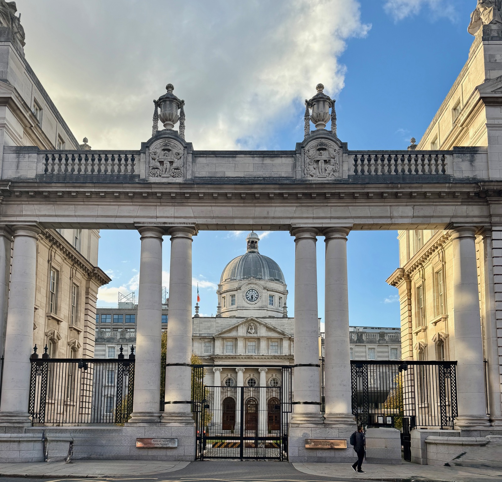 Clock in Dublin, Ireland