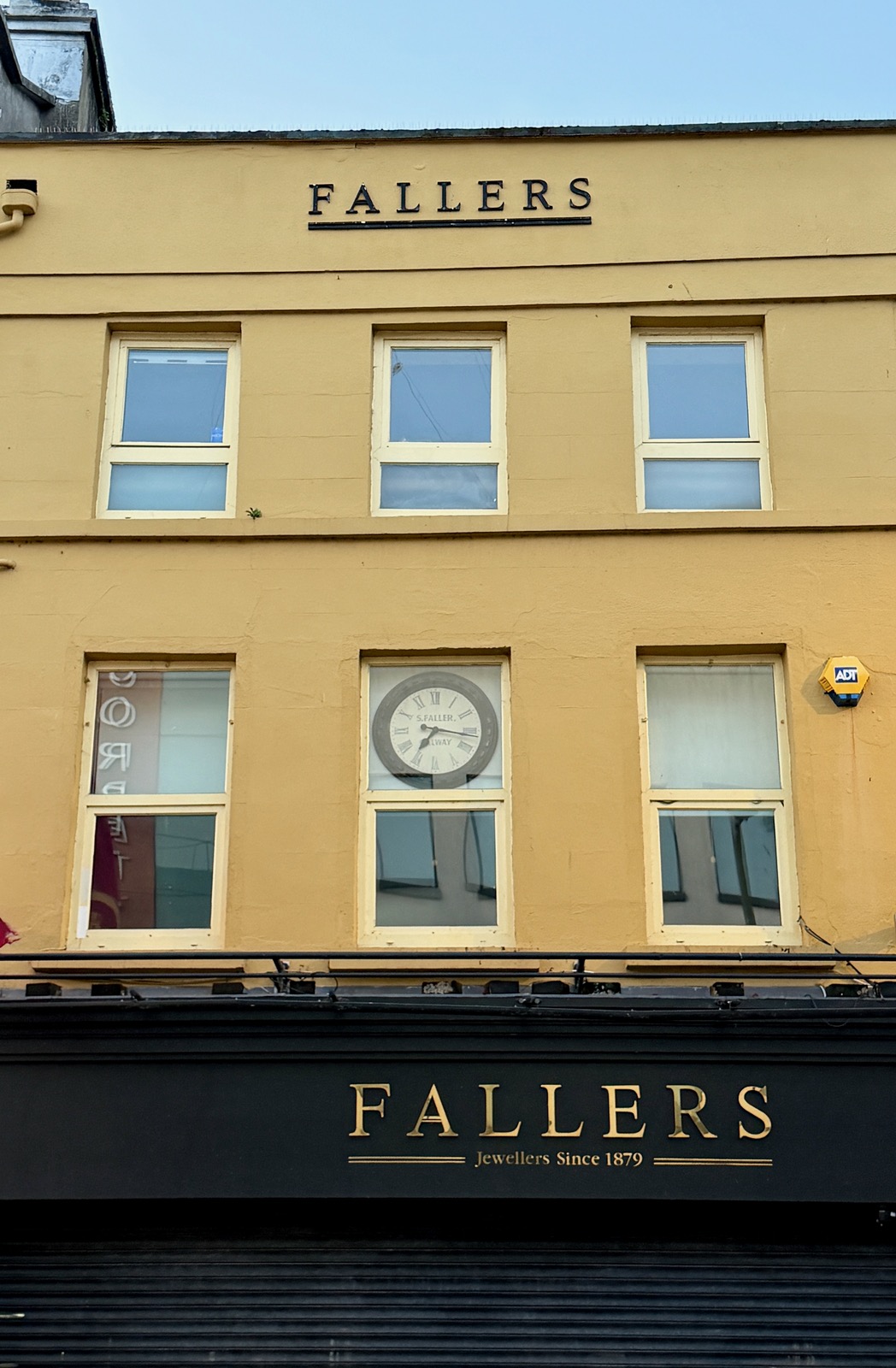 Clock in Galway, Ireland