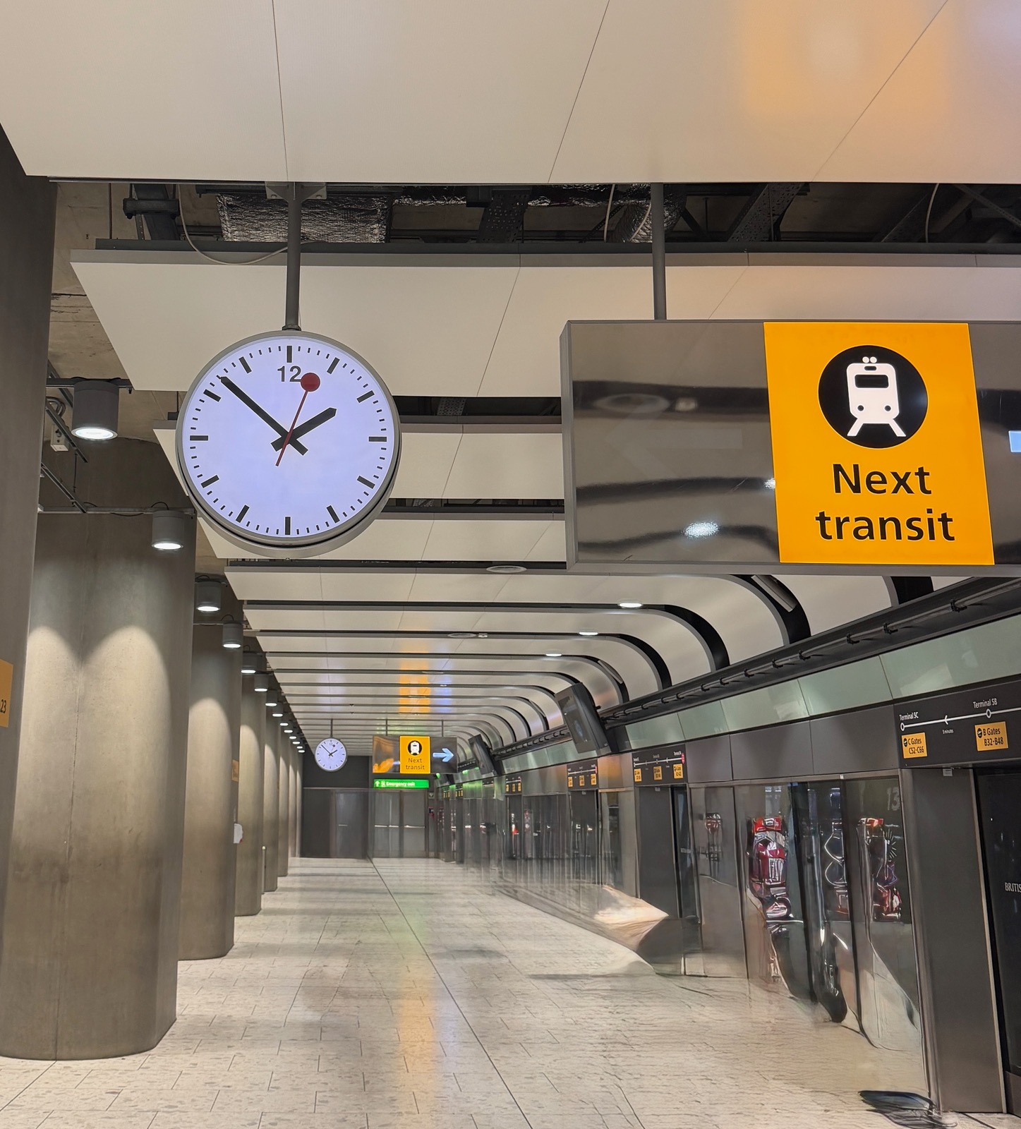 Clock in London, United Kingdom