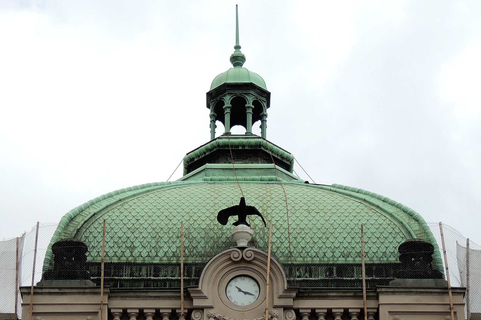 Clock in Belgrade, Serbia